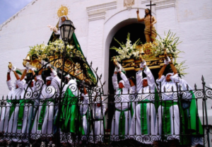 semana santa 2024 procesión en Frigiliana