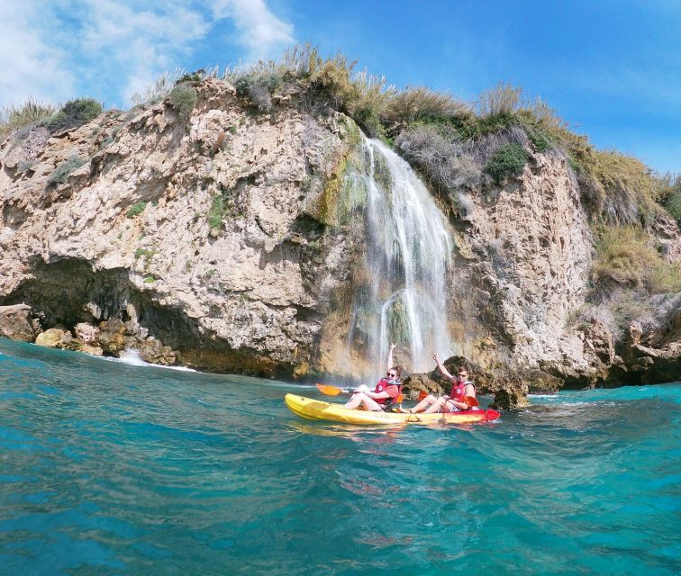 Alquiler Kayak acantilados de Nerja