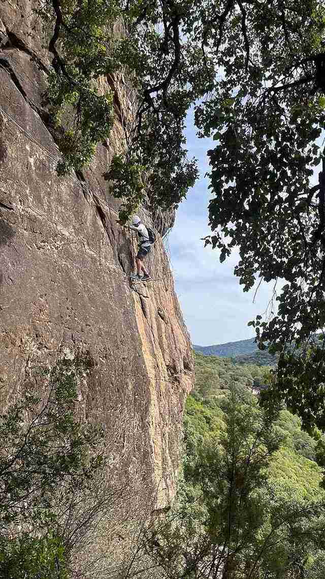 Via Ferrata el caimán en Gaucin