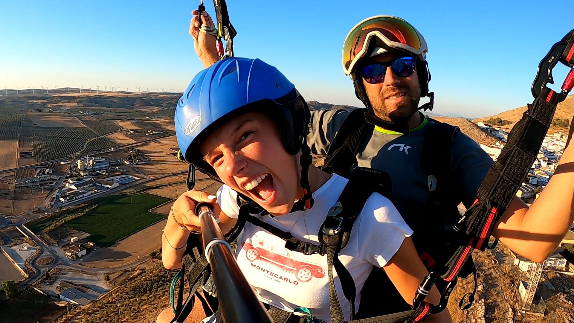 Vuelo en Parapente biplaza