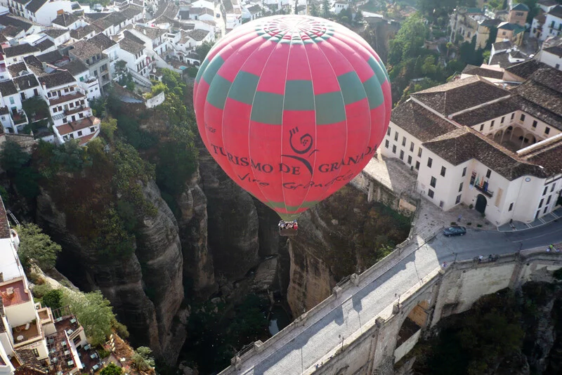 Vuelo en globo por Ronda